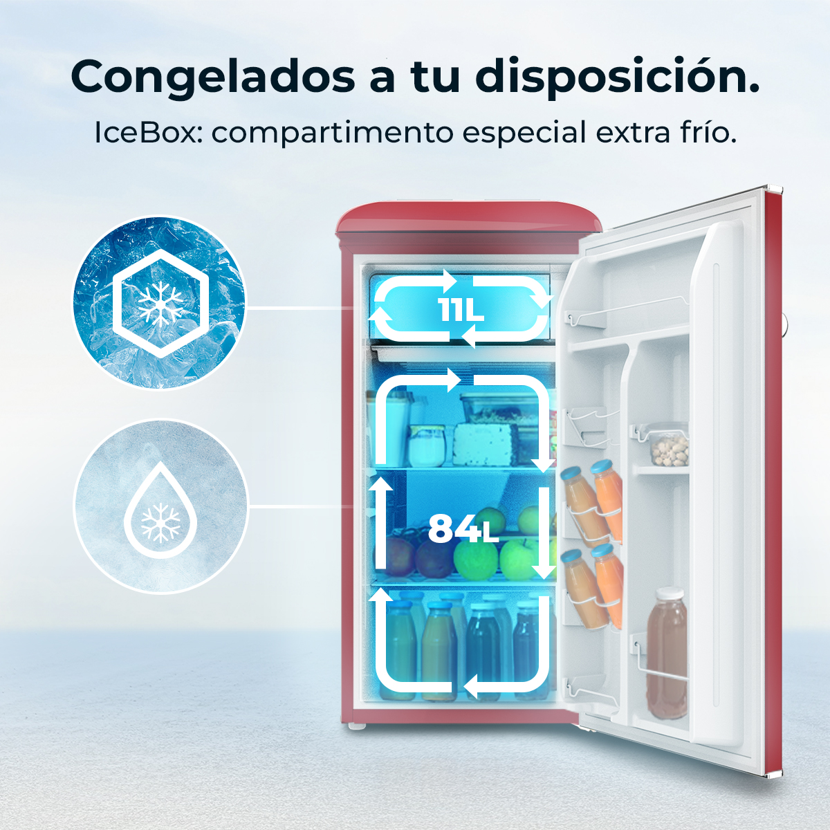 Bolero CoolMarket TT Origin 95 Red E | Envío, instalación y retirada RAEE gratis – foto detalle 2